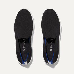 Rothy's The Original Slip On Sneaker in Black